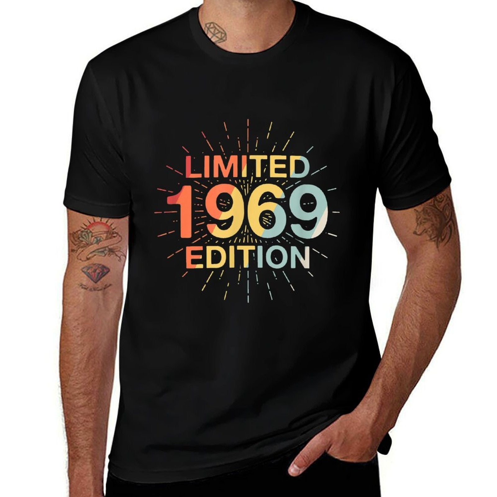 Limited Edition 1969 50th Birthday  Vintage-inspired T-Shirt