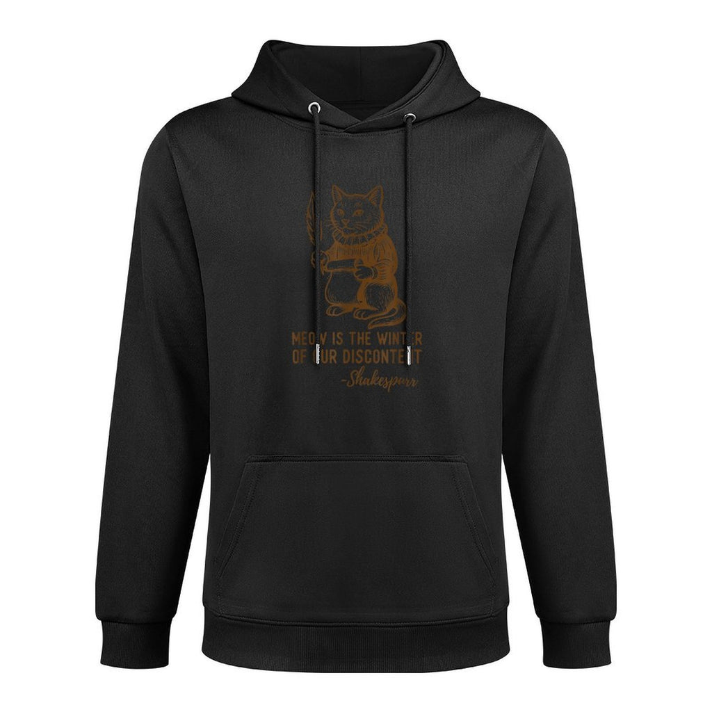 Funny Shakespeare Quote Cat Shakespurr Moisture-Wicking Hoodie