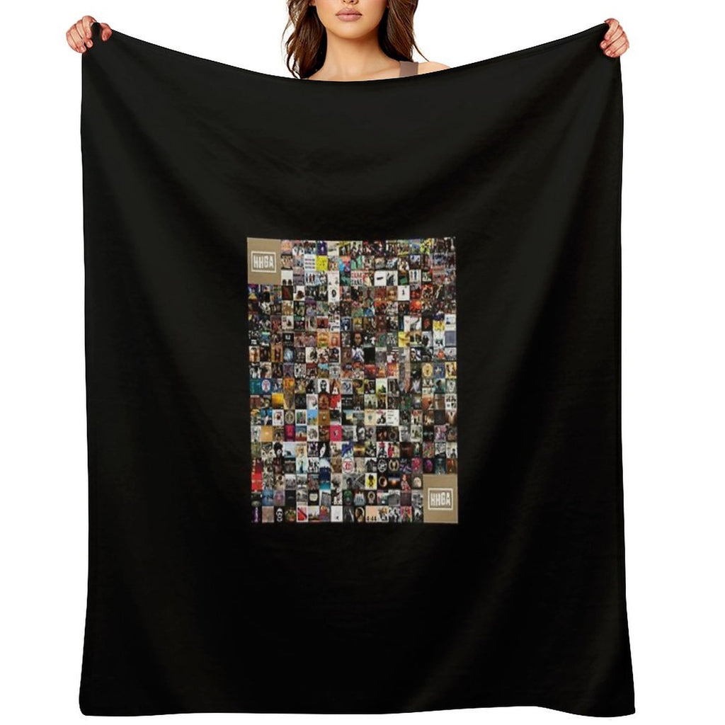Greatest Hip Hop Albums 1986 2018 Classic T-Shirt Multi-functional Throw Blanket