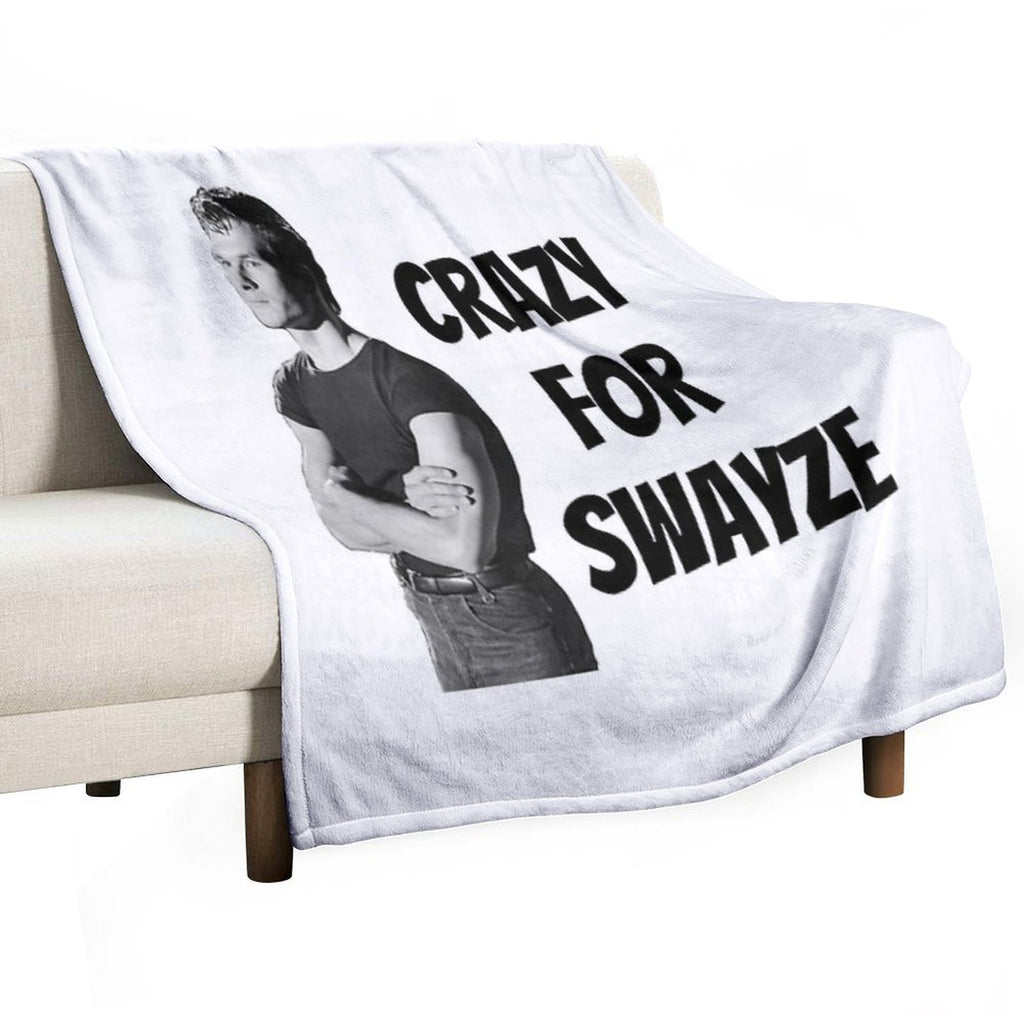 Crazy for Swayze Comfort Throw Blanket