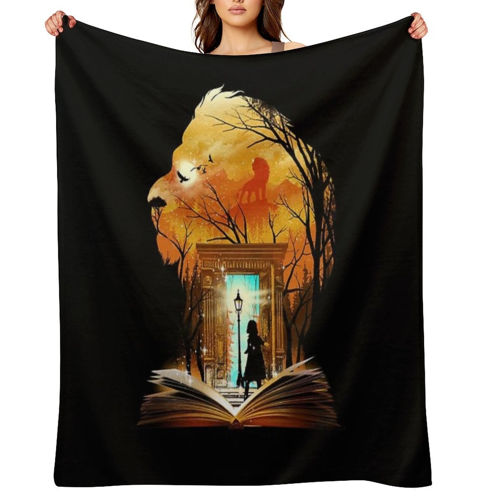 Courage Dear Heart Sustainable Throw Blanket