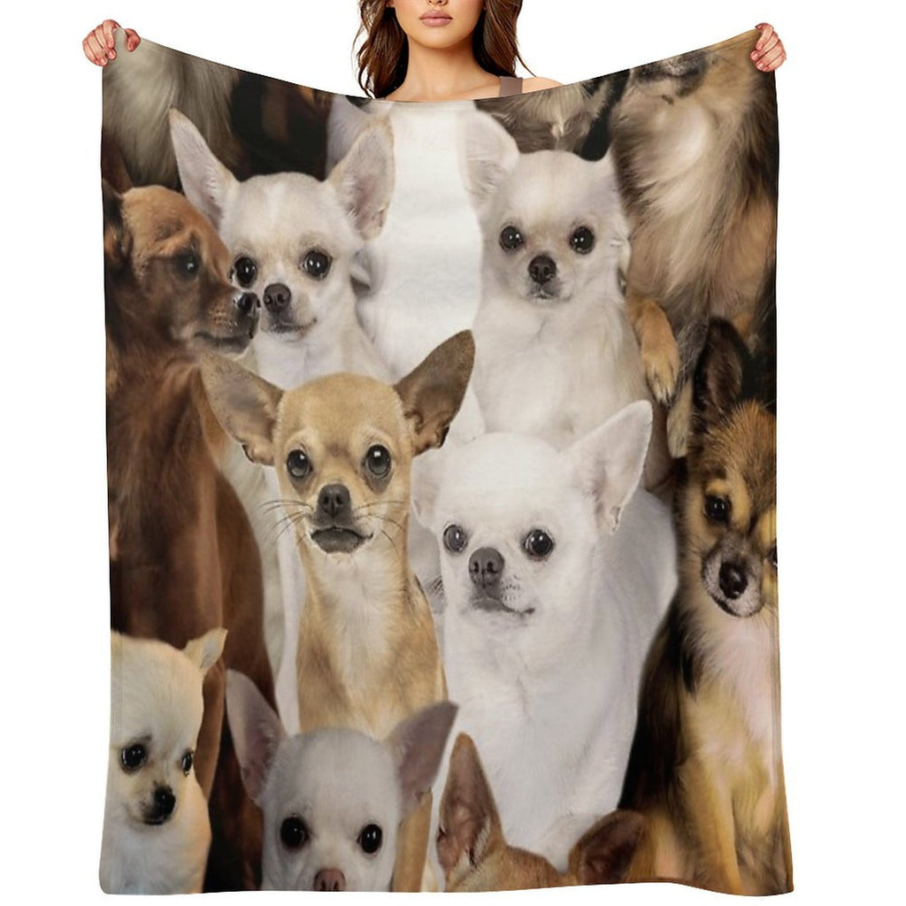 Chihuahuas Anti-pilling Throw Blanket