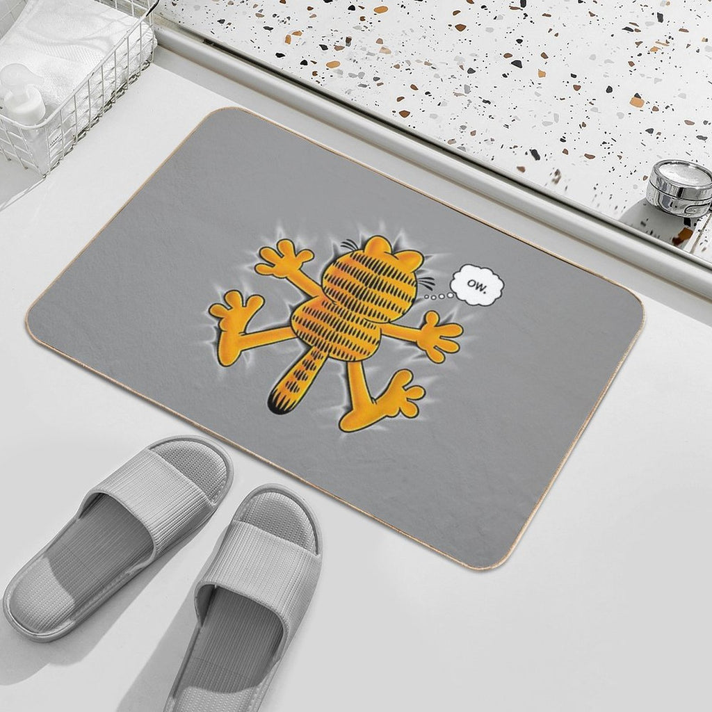 Cute Garfield Ow Durable Bath Mat
