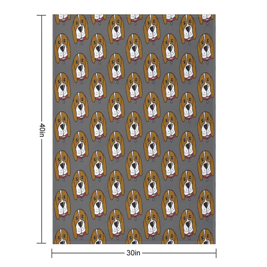 Beagle Rescue Victoria Merch! Shrink-resistant Throw Blanket