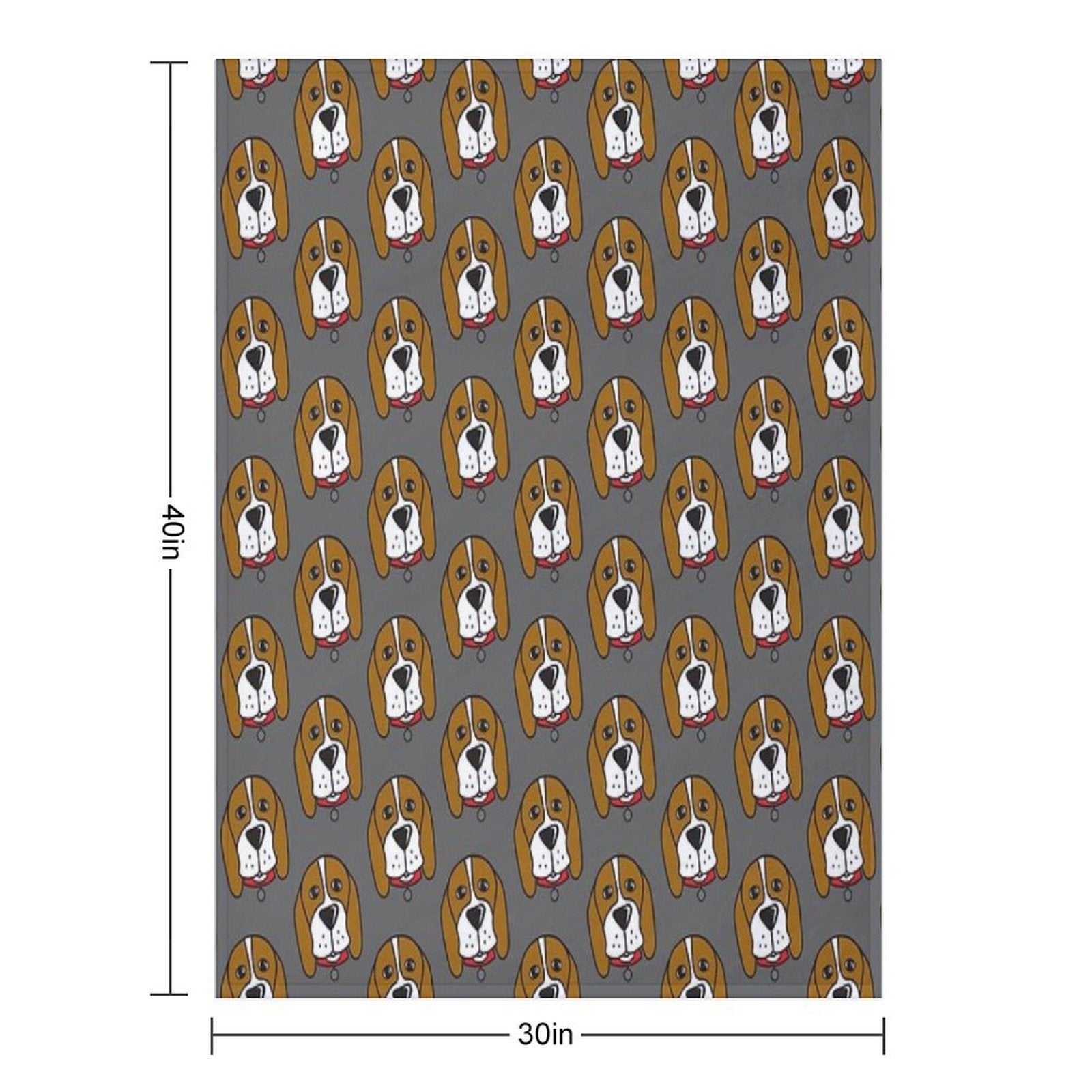 Beagle Rescue Victoria Merch! Shrink-resistant Throw Blanket