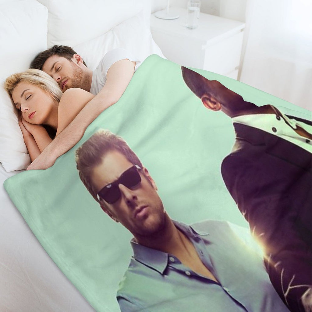 Psych Anti-pilling Throw Blanket