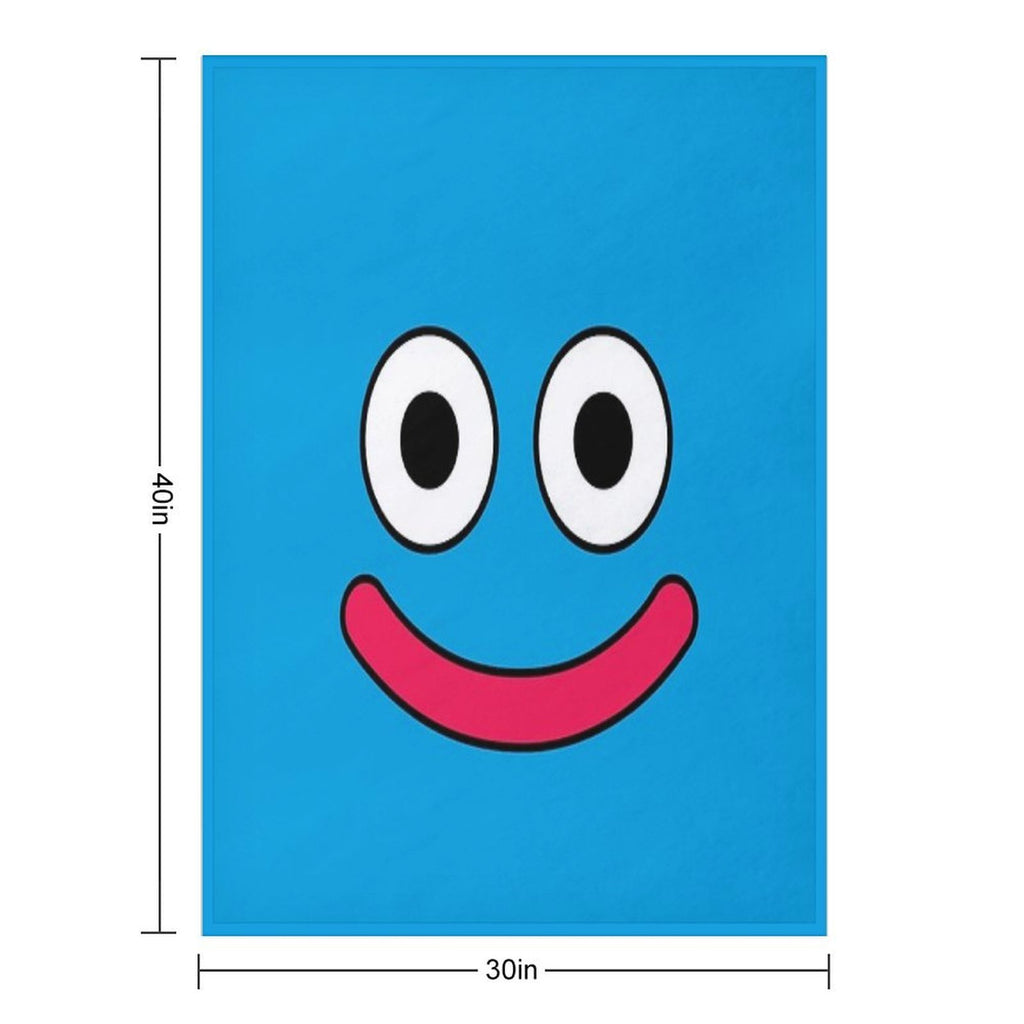 Dragon Quest Slime Velvety-soft Throw Blanket