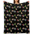 Bugsnax Best Of Bugsnax Pack For Fans Durable Throw Blanket
