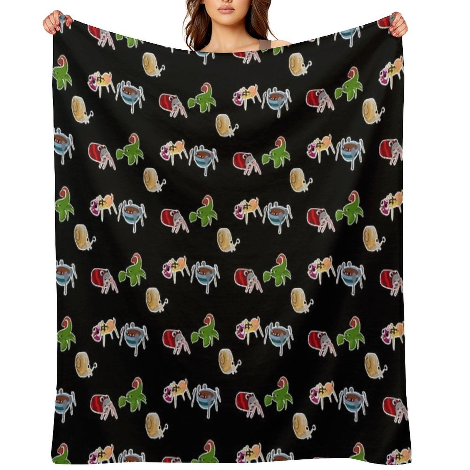 Bugsnax Best Of Bugsnax Pack For Fans Durable Throw Blanket