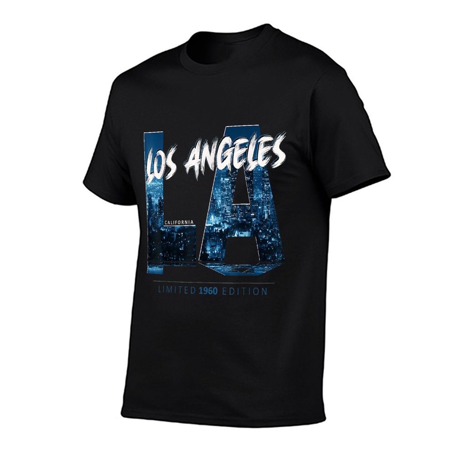 Los Angeles California Limited 1960 Edition  Heathered Texture T-Shirt