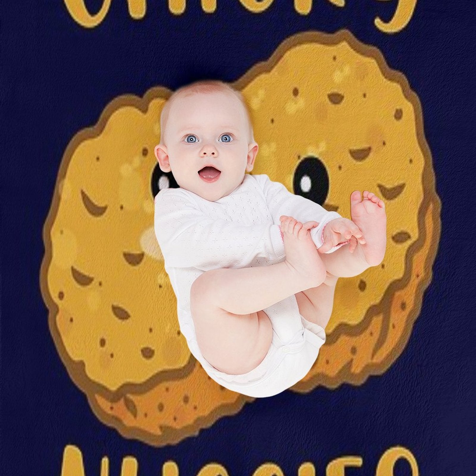 Chicky Nuggies Anti-pilling Throw Blanket