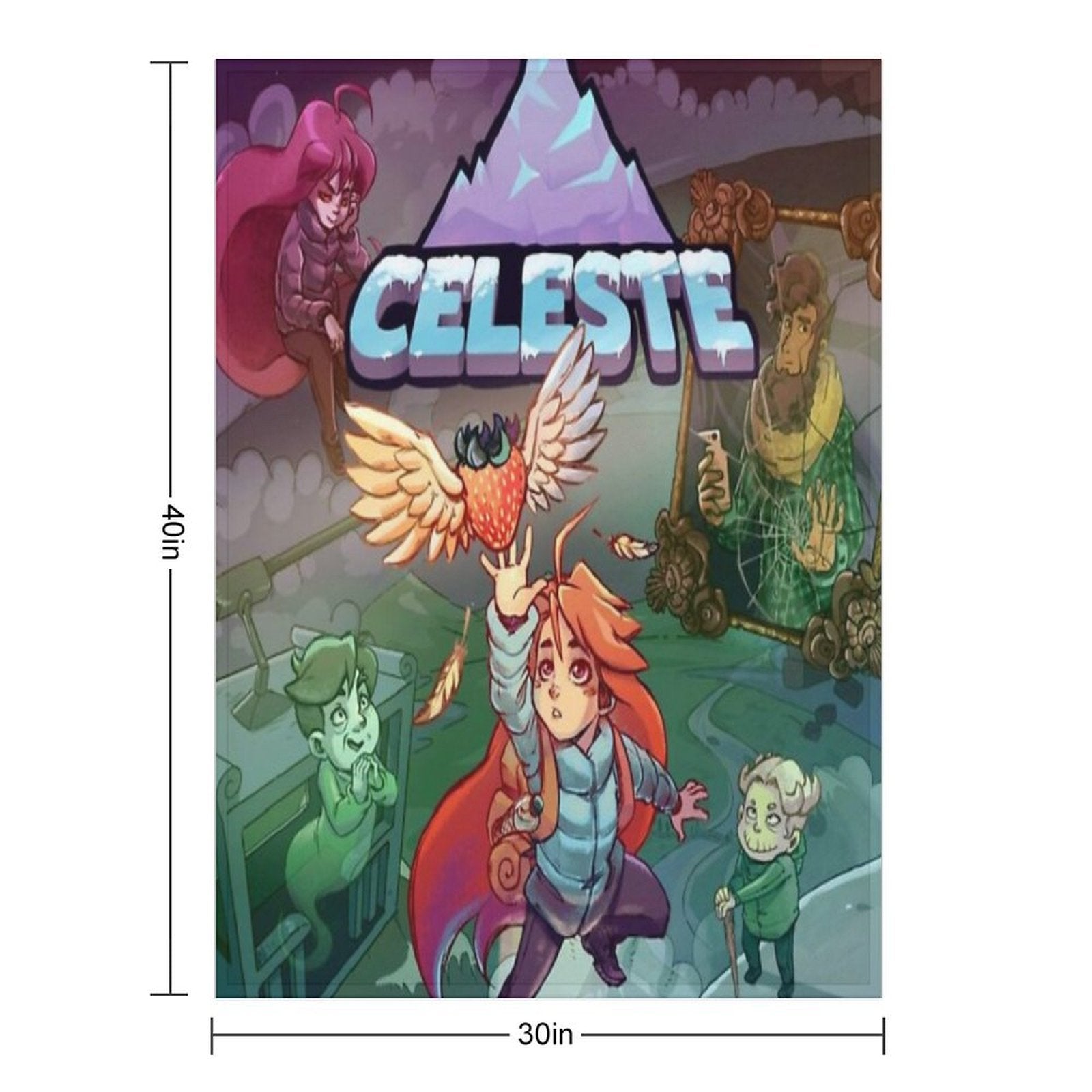 Celeste Anti-pilling Throw Blanket