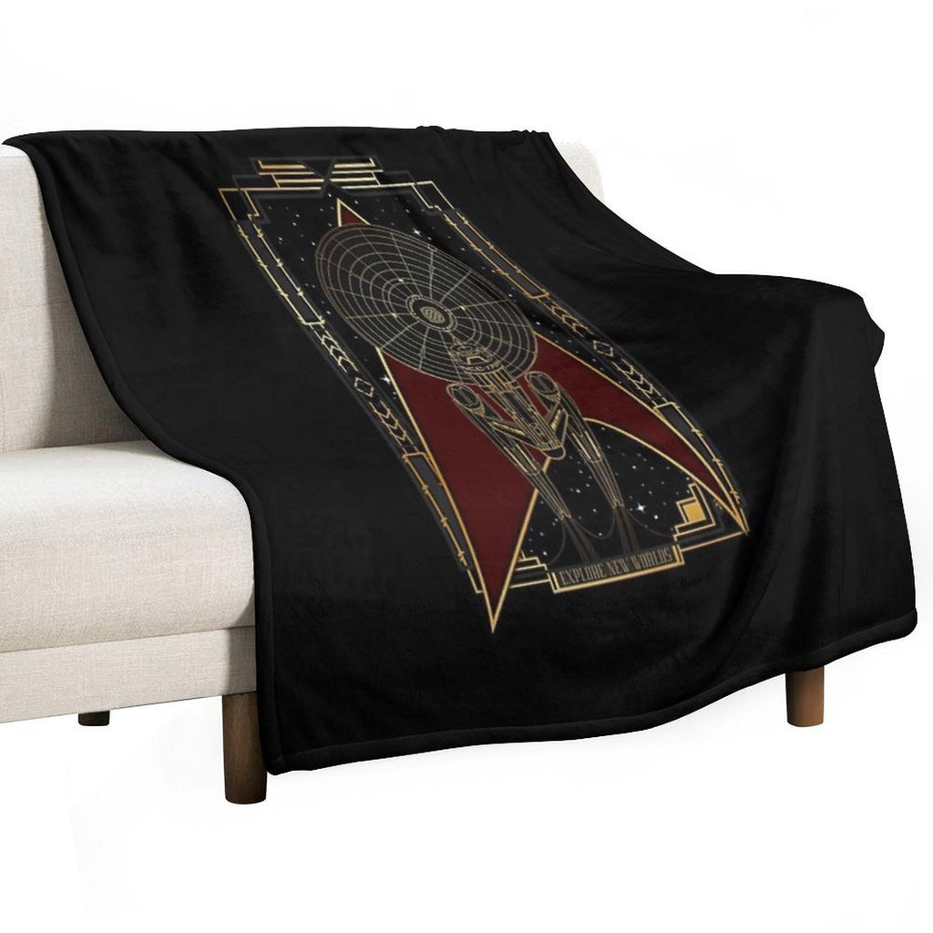 Explore New Worlds Comfort Throw Blanket