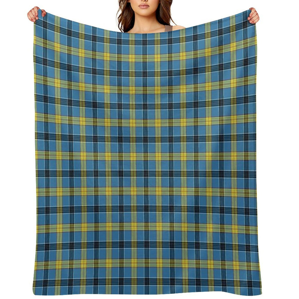 Clan Laing Tartan Gift-ready Throw Blanket
