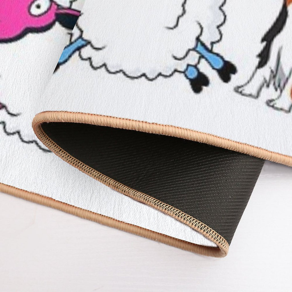Unique Sheep  Pet-Safe Bath Mat