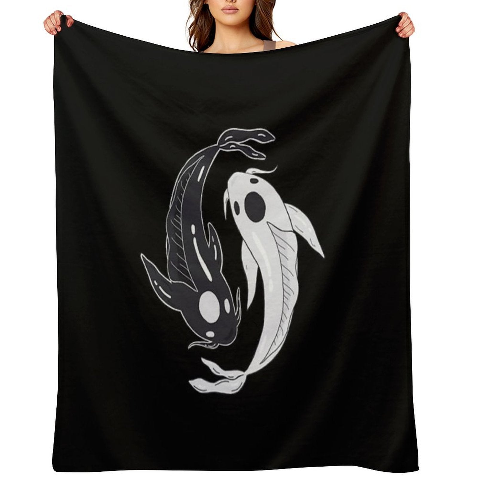 Tui And La Compact Throw Blanket