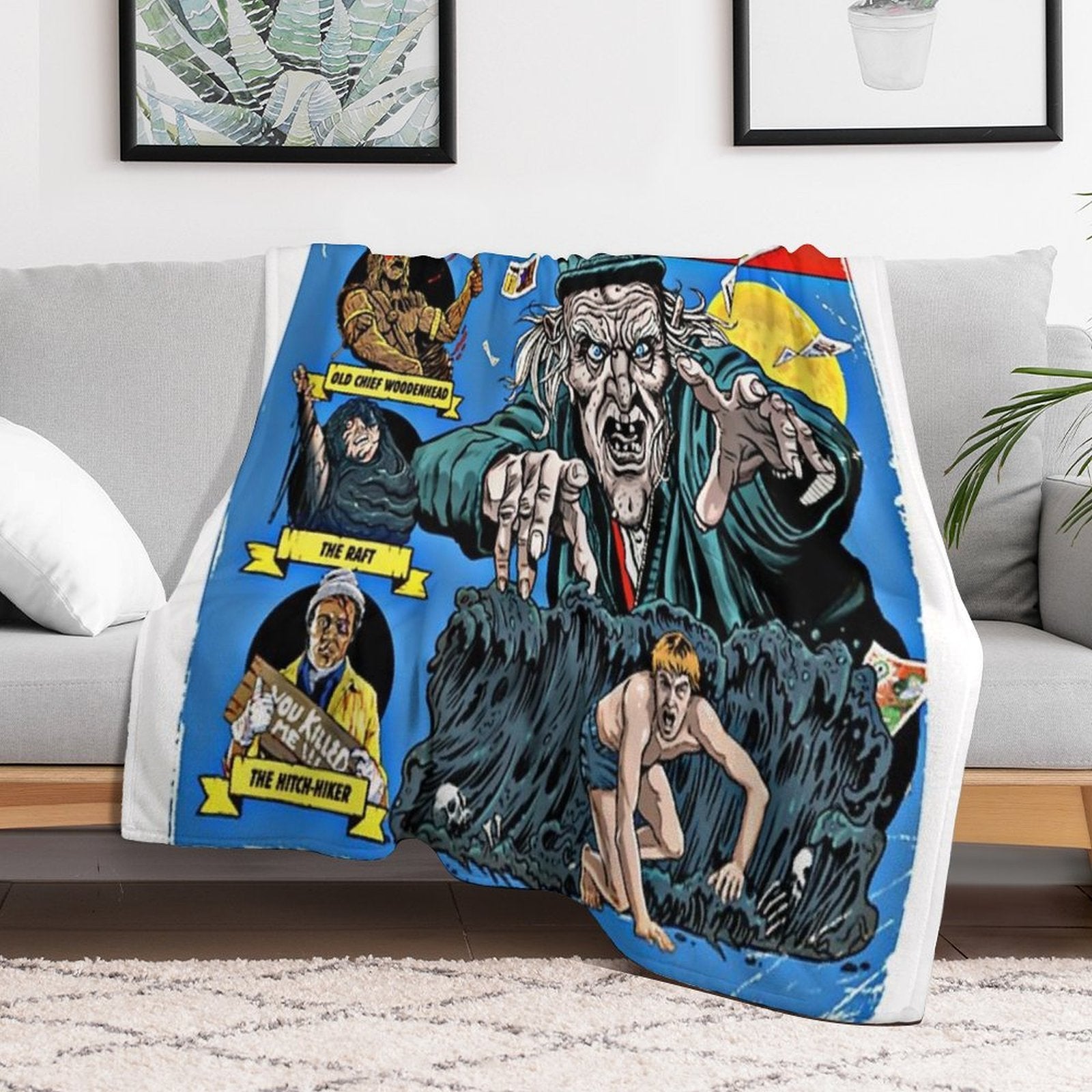 Creepshow 2 Versatility Throw Blanket
