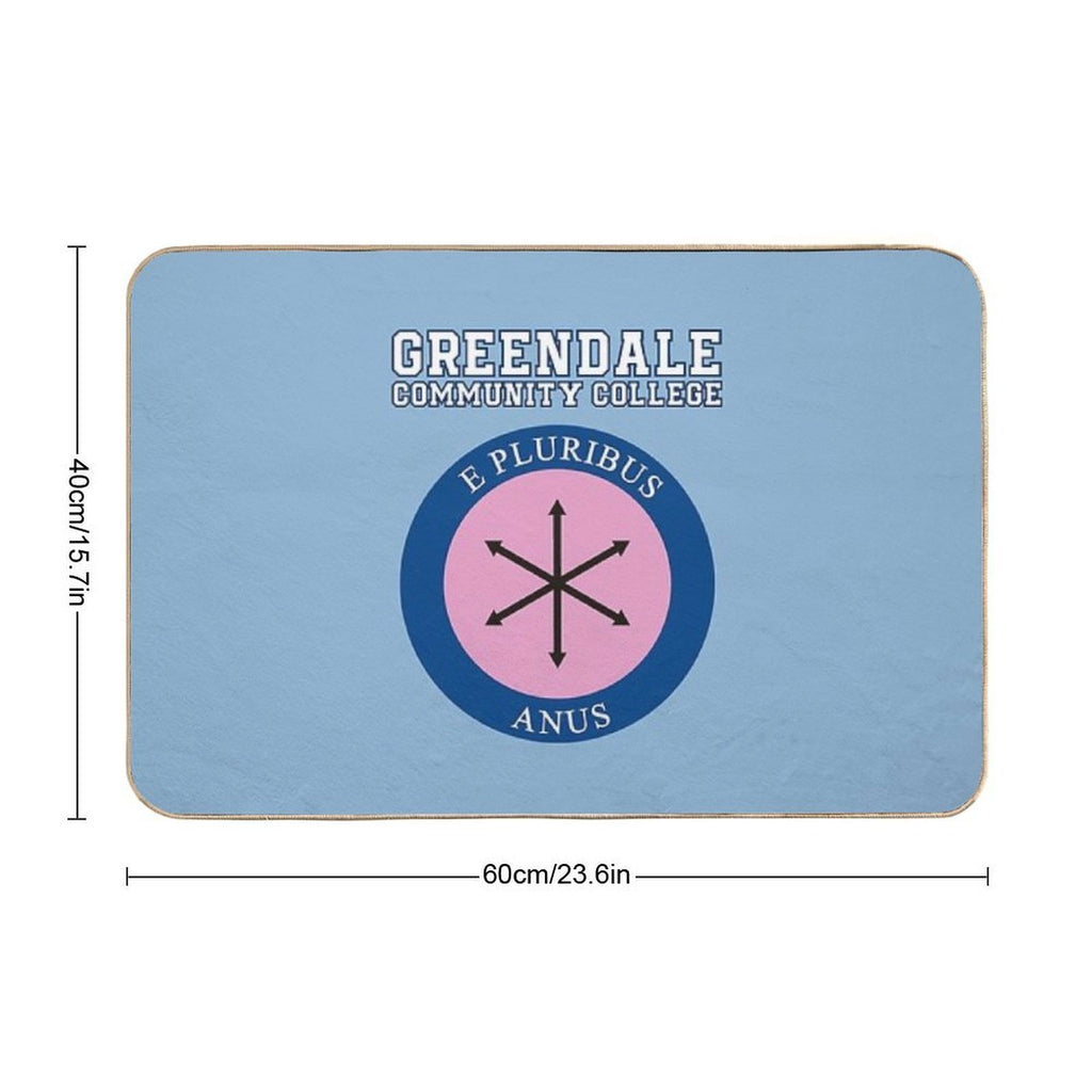 E Pluribus Anus  Easy Maintenance Bath Mat