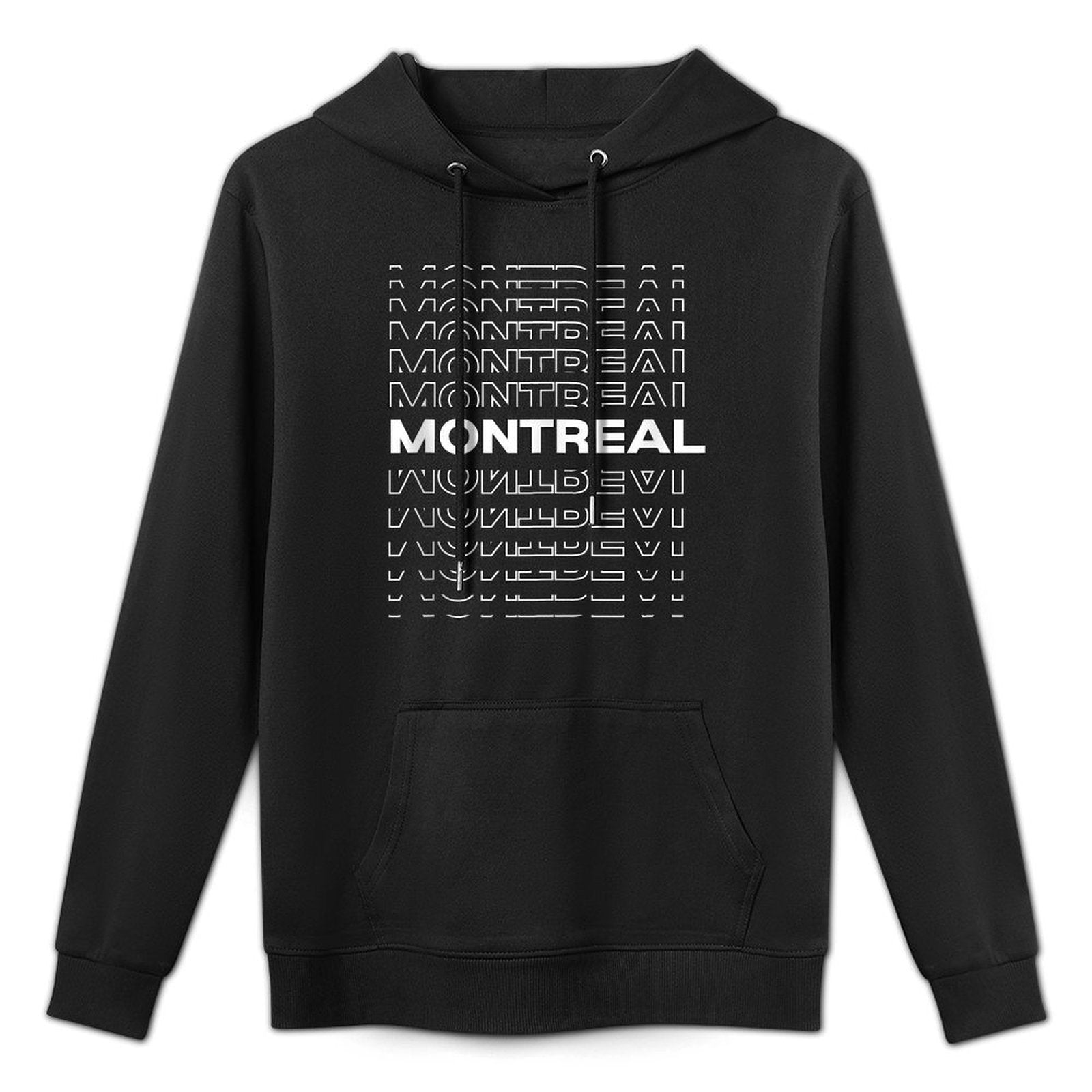 Minimalist City - Canada Modern Montreal All-Day Comfort Hoodie