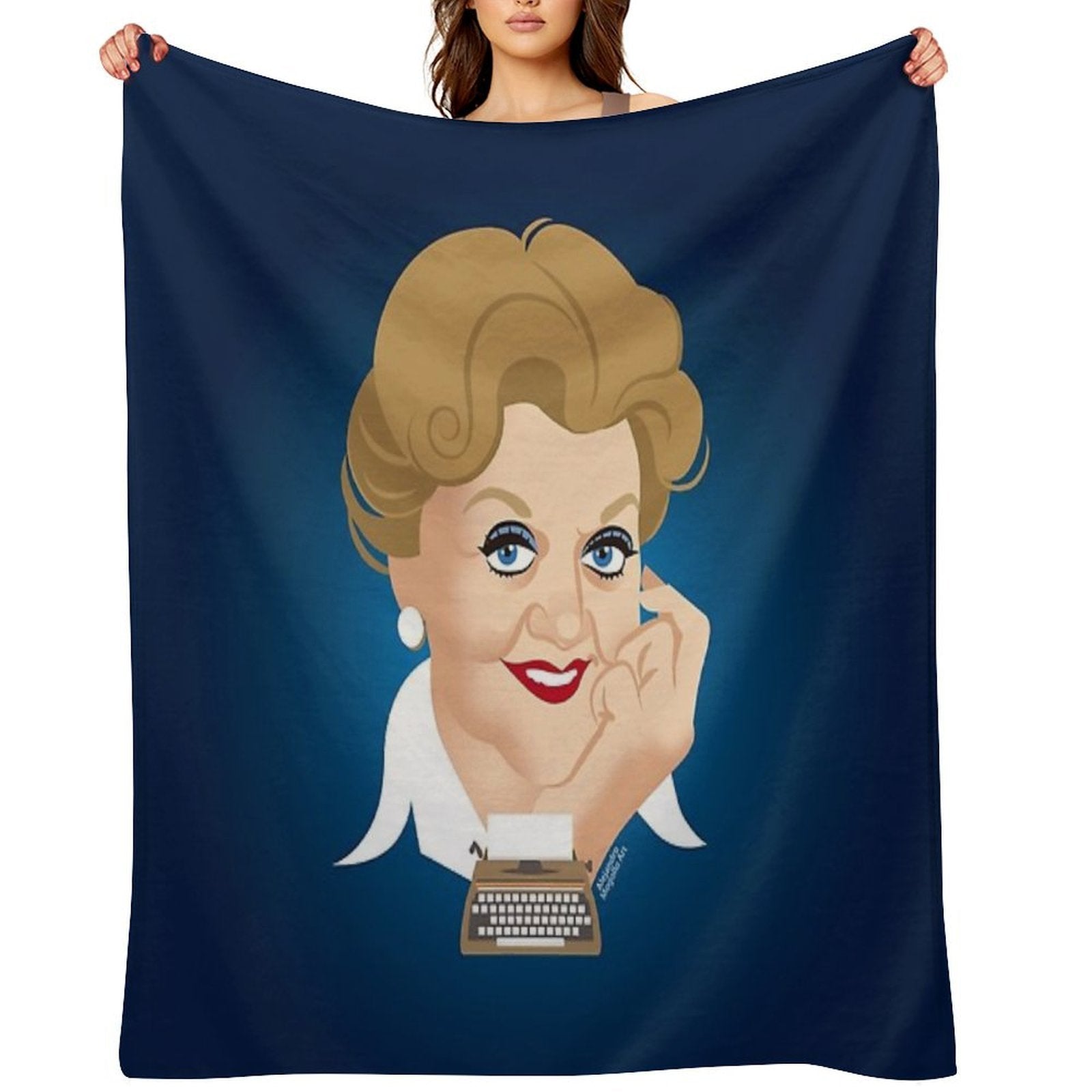 Murder Machine-washable Throw Blanket