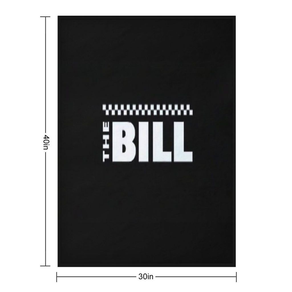 The Bill Logo Travel-friendly Throw Blanket