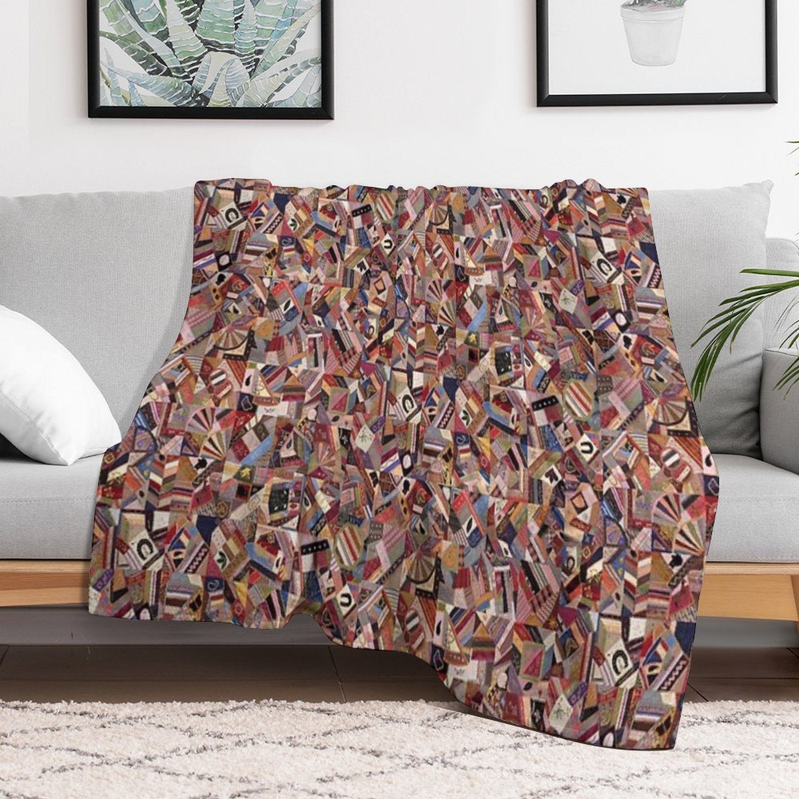 Bold. Unique. Unapologetically You Durable Throw Blanket