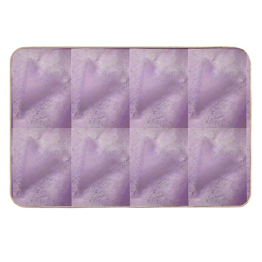 Bubbles Lavender  Stain-Proof Bath Mat