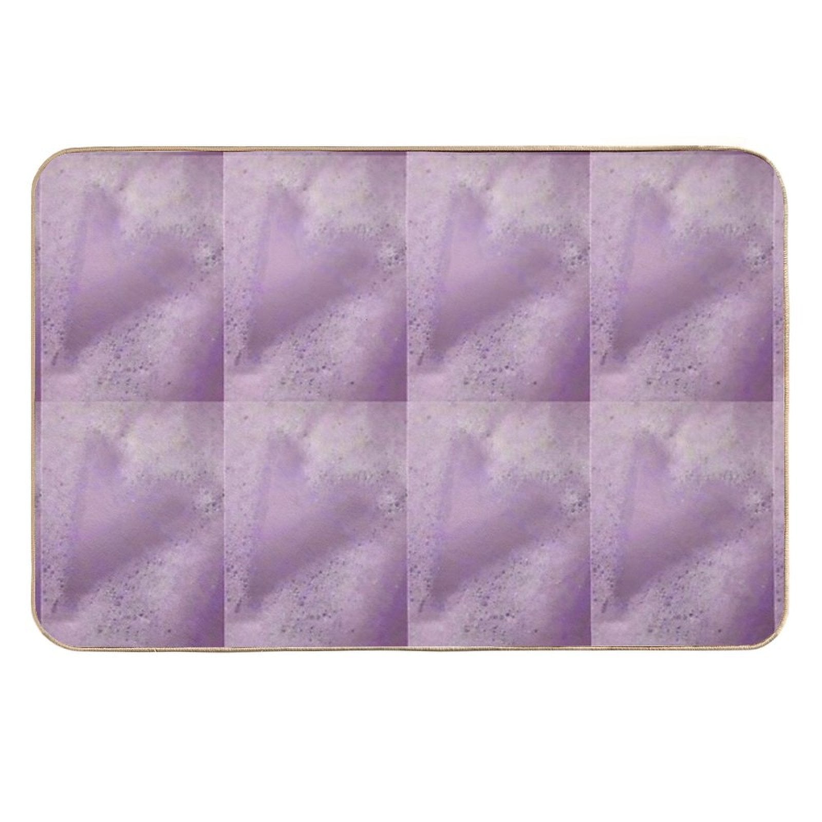 Bubbles Lavender  Stain-Proof Bath Mat