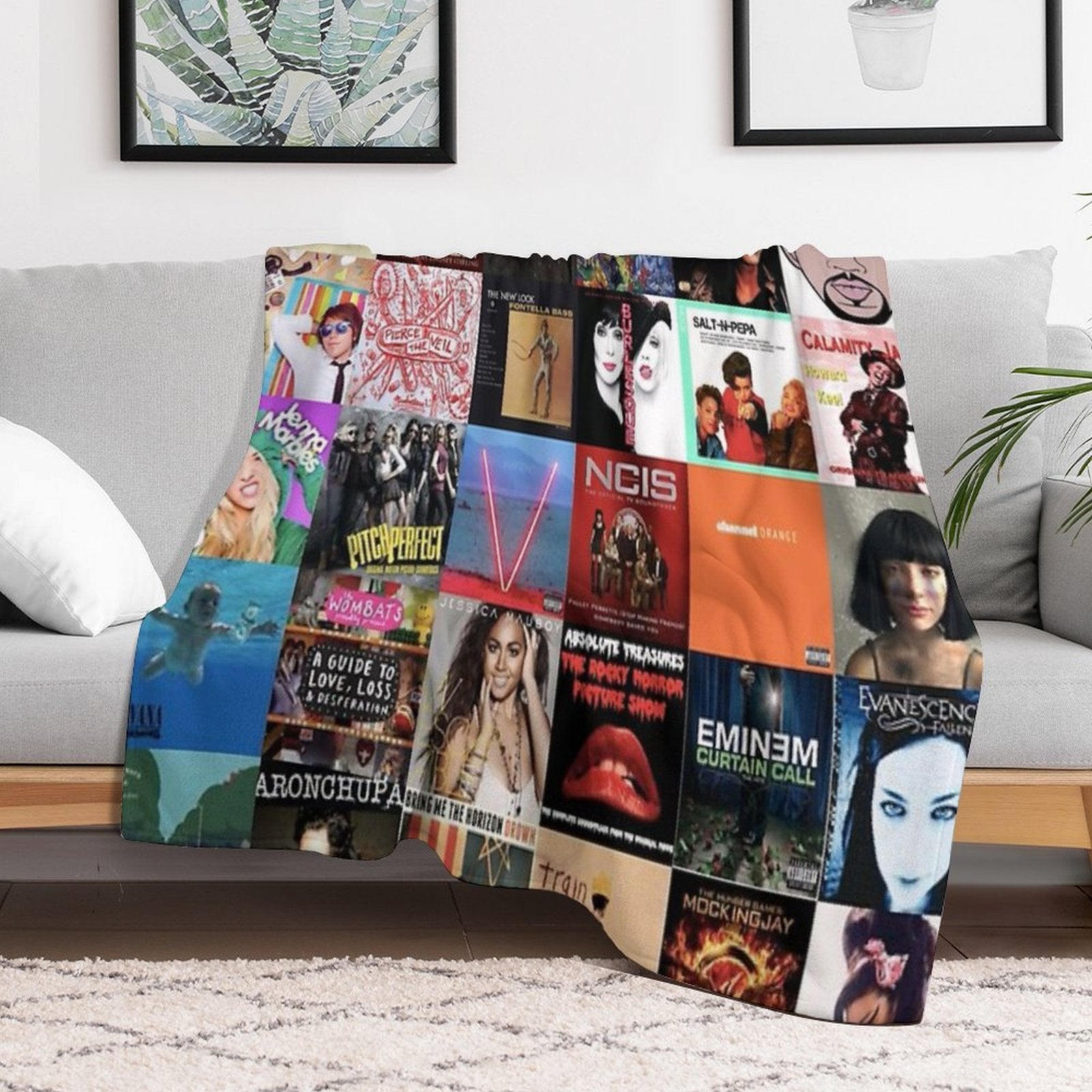 Music in Me Premium Throw Blanket