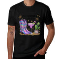Boots Booze & Birthday Cowgirl Western Margarita Party  Moisture-wicking T-Shirt