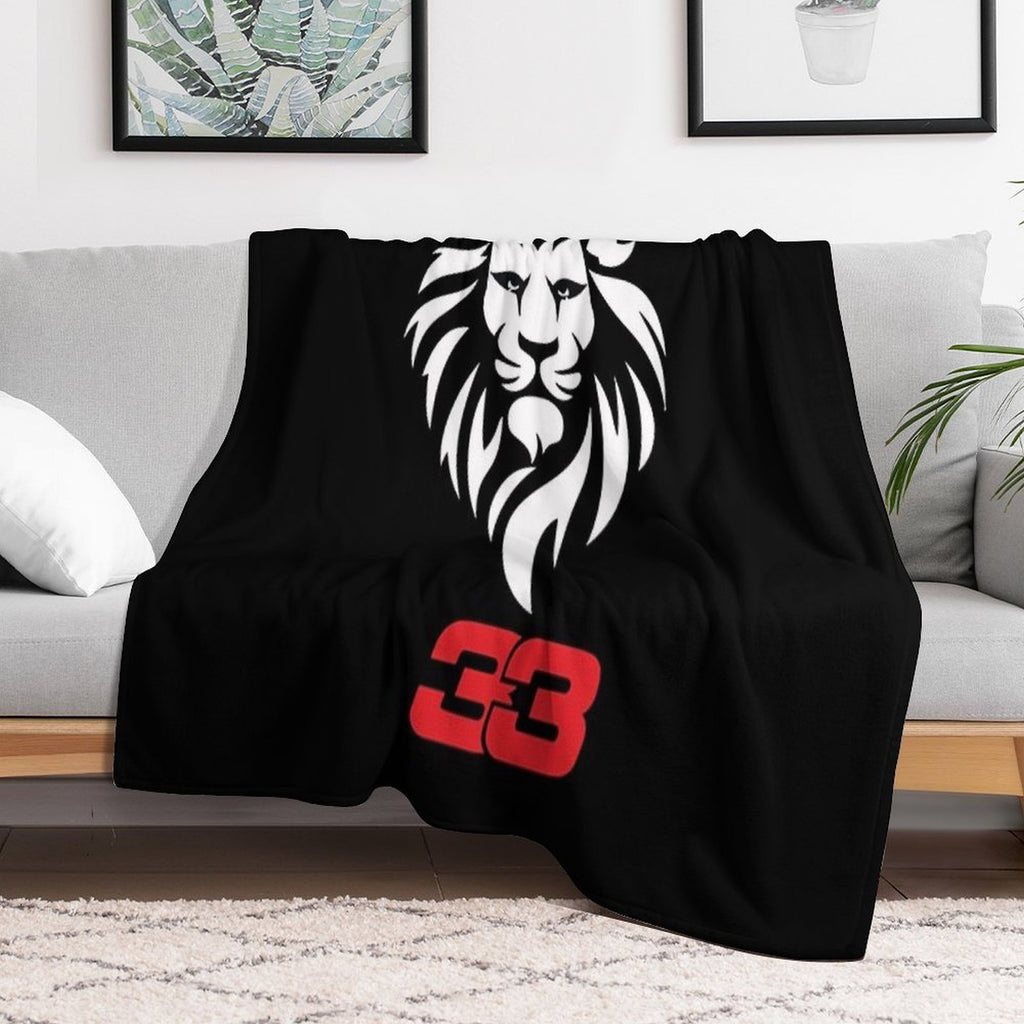 F Max Verstappen Durable Throw Blanket