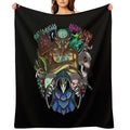 Gift For Men Terraria Game Boss Halloween Eco-conscious Throw Blanket