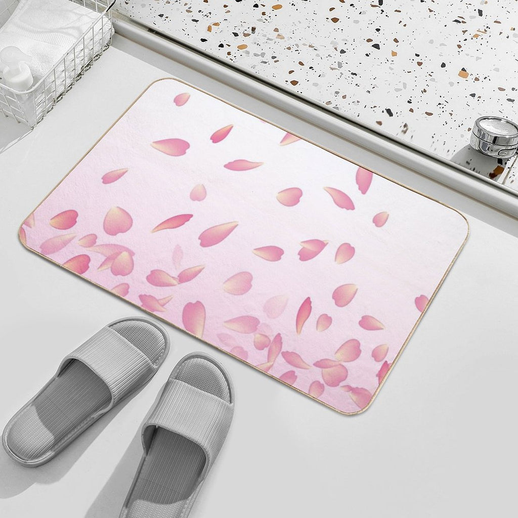 Sakura Cherry Blossom  Girlfriend Boyfriend Sakura  Repositionable Bath Mat