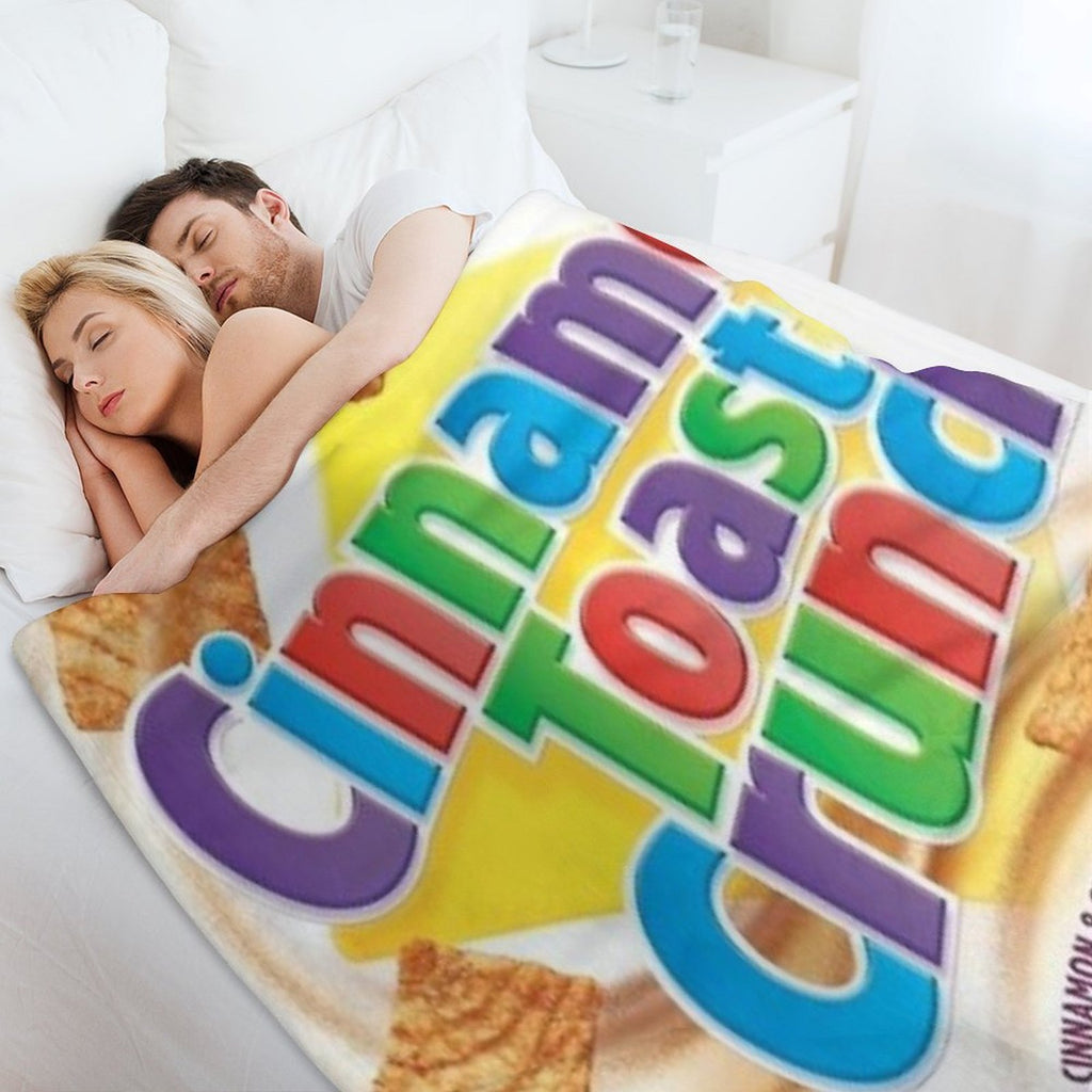 Cinnamon Toast Crunch Quick-dry Throw Blanket