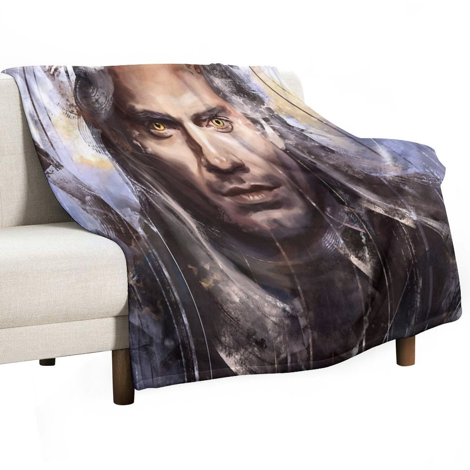 Lupo BIanco Versatility Throw Blanket