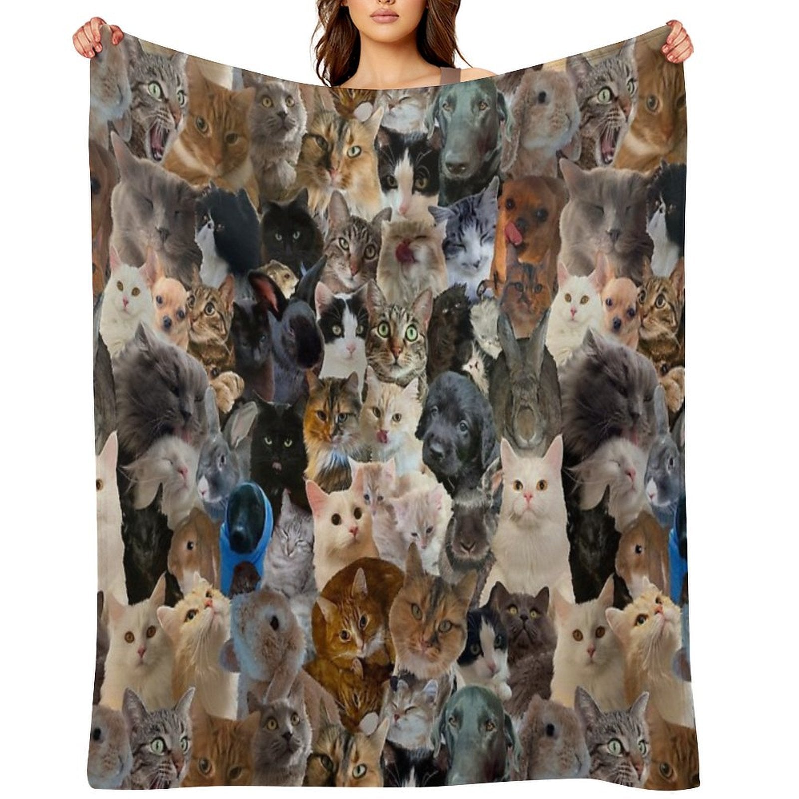 Pets Are Life Sustainable Throw Blanket