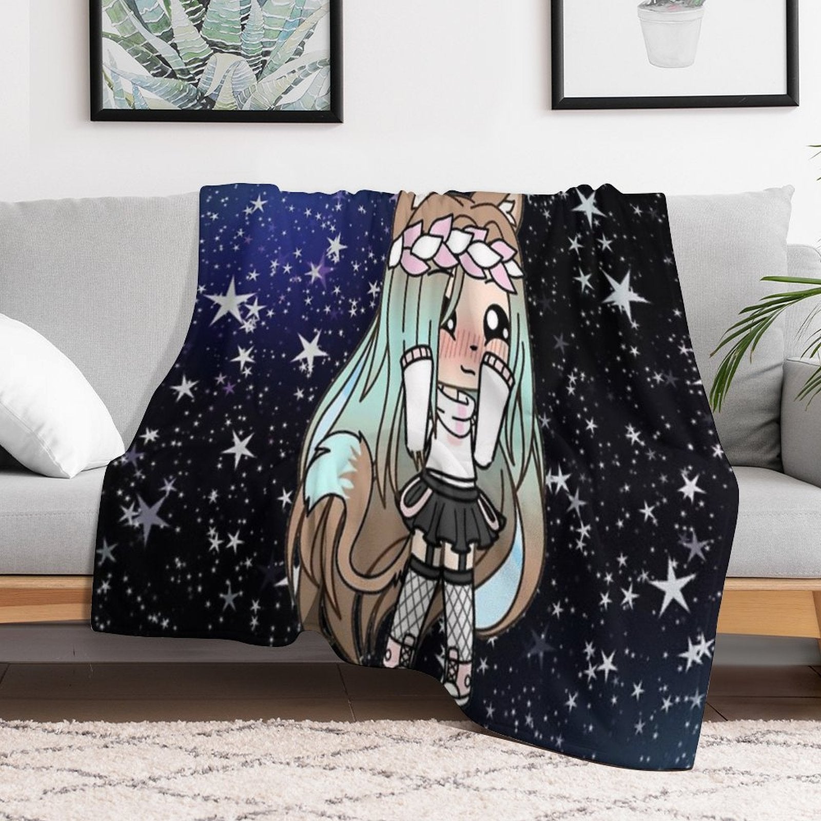 Gacha Life Gift-ready Throw Blanket