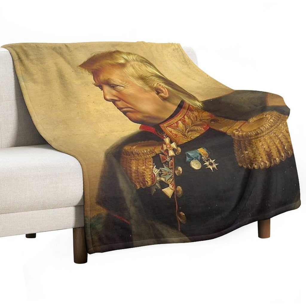 Donald Trump - Replaceface Premium Throw Blanket