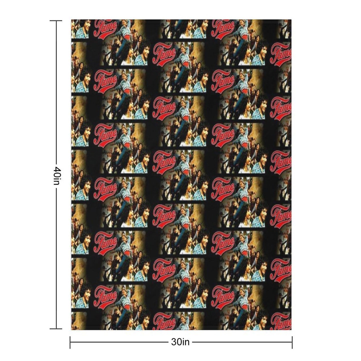 FAME Quick-dry Throw Blanket