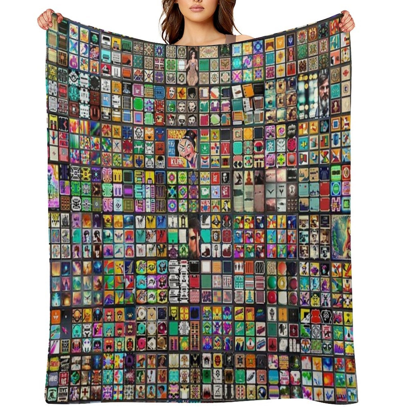 Variations on Tic Tac Toe Comfort Throw Blanket