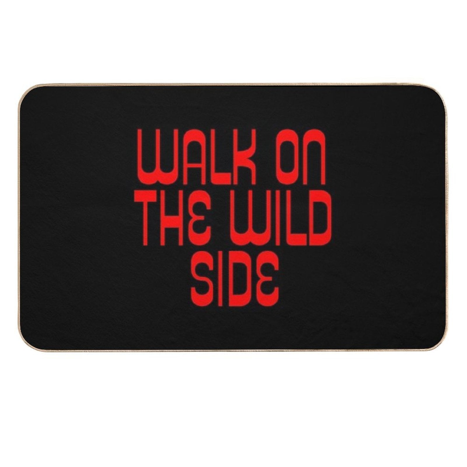 Walk On, Rock Style  Anti-Trip Bath Mat