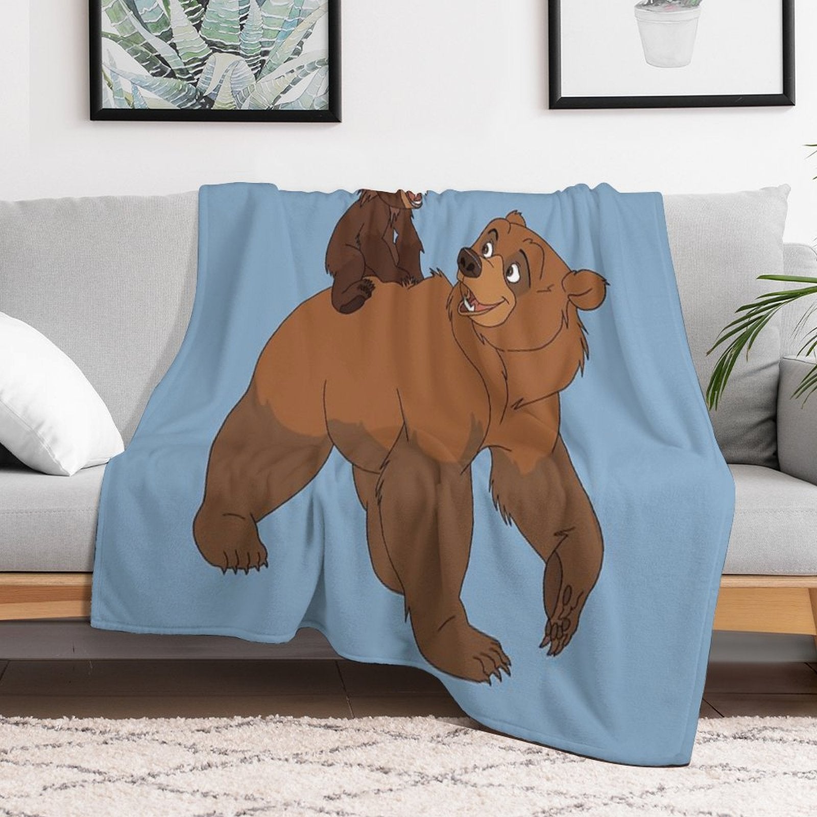 Brother Bear Quick-dry Throw Blanket
