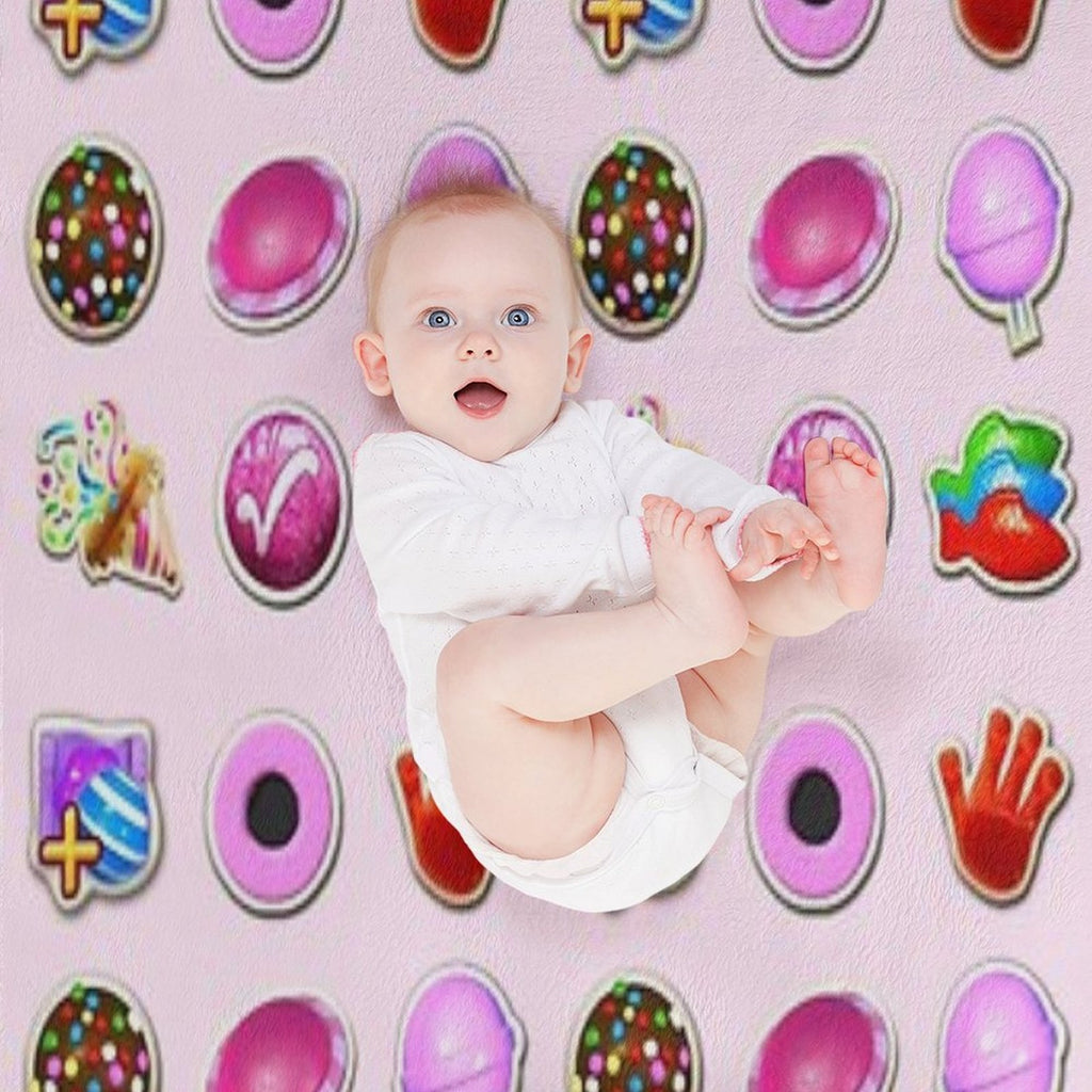 Booster Stash Candy Crush Quick-dry Throw Blanket