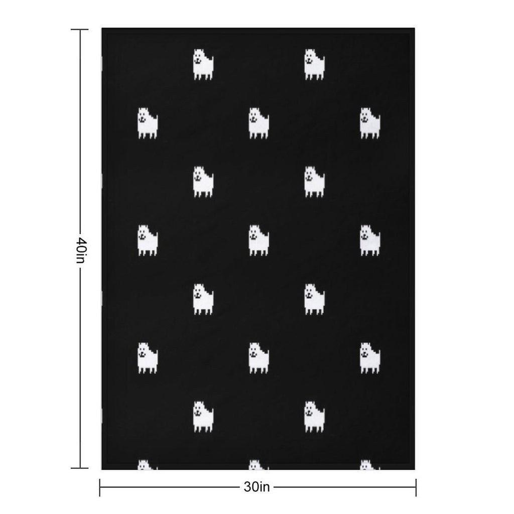Undertale Annoying Dog Durable Throw Blanket