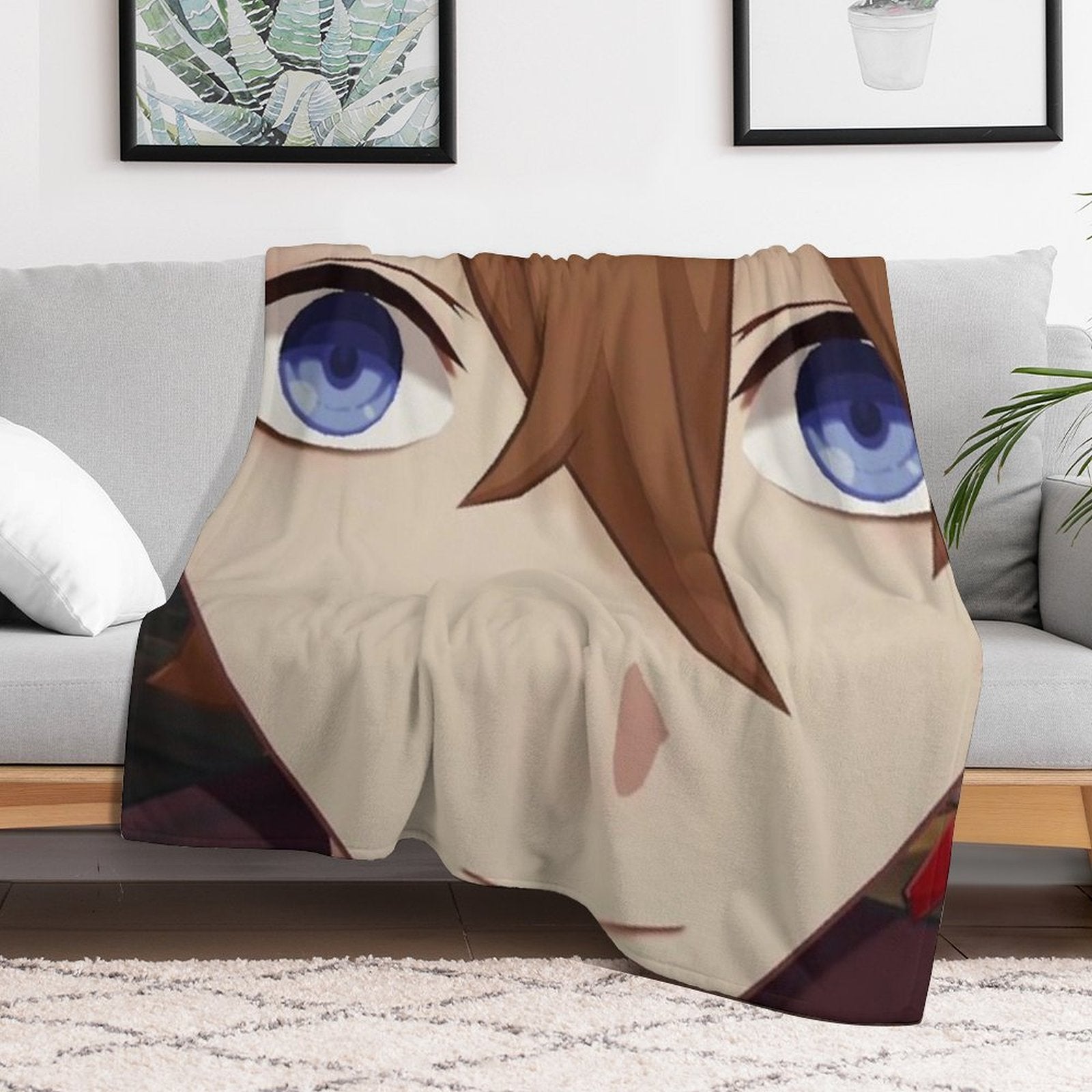Childe Genshin Impact Plush Throw Blanket