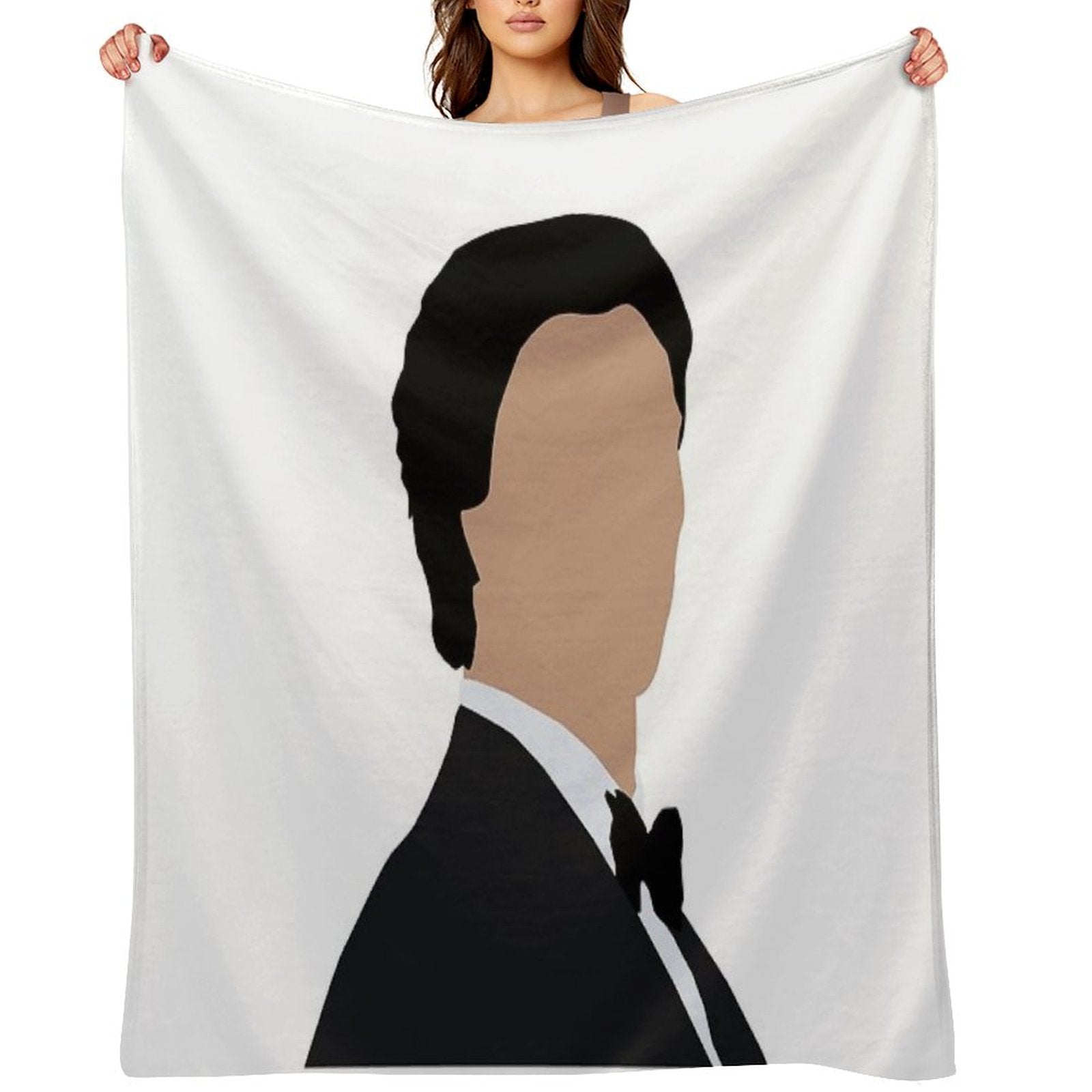 Damon Salvatore Plush Throw Blanket