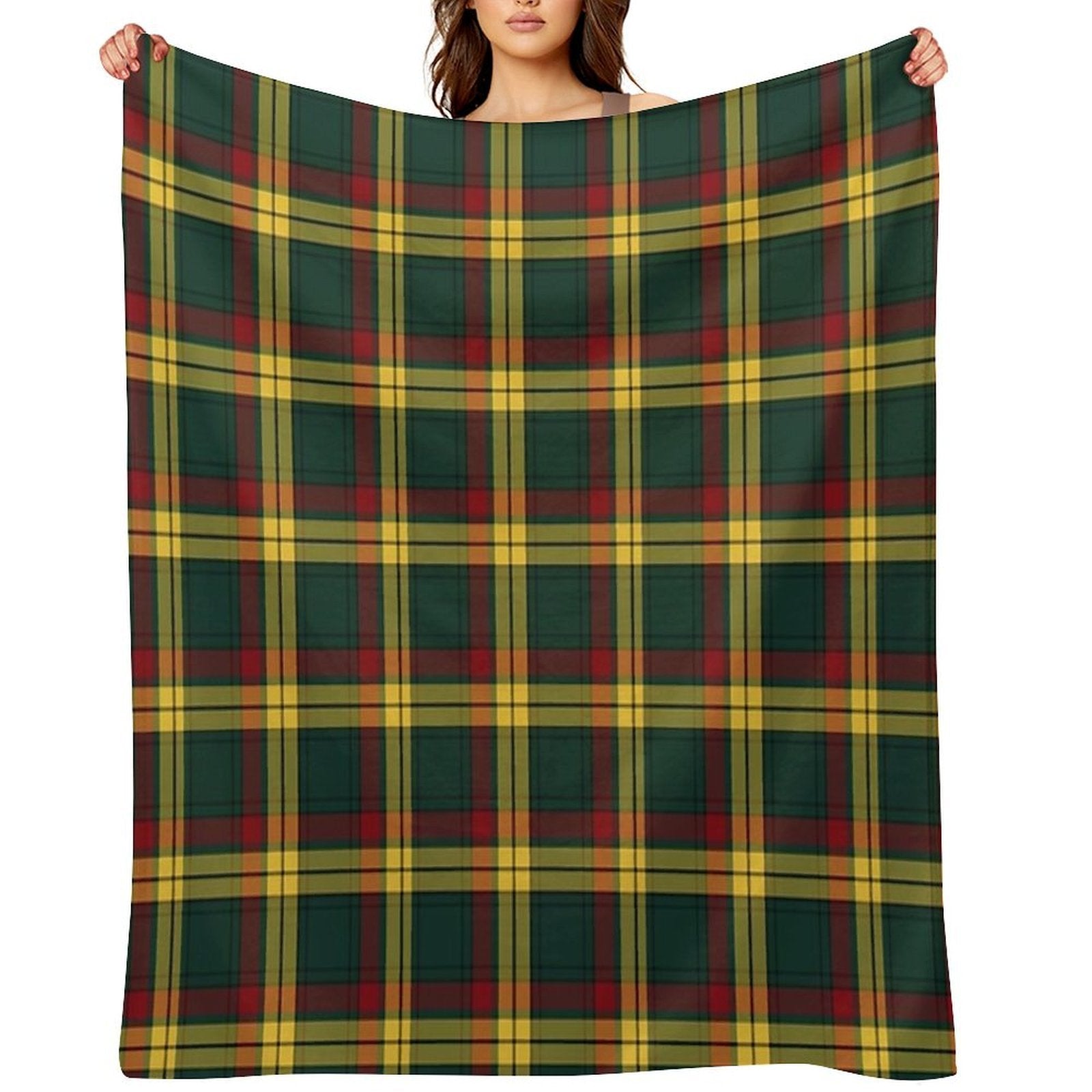 Clan MacMillan Tartan Anti-pilling Throw Blanket