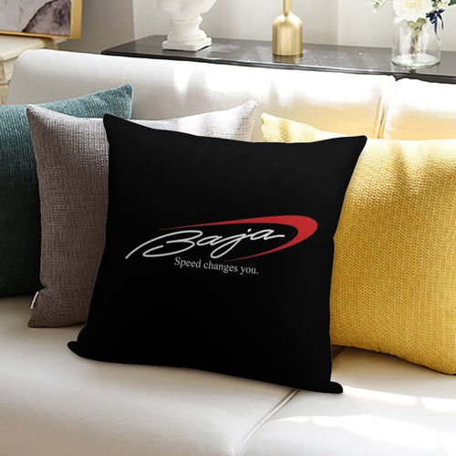 Baja Boats Logo Soft Reinforced Edging Throw Pillow