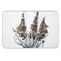Octopus 20,000 Tentacles Under The Sea B  Toxin-Free Bath Mat