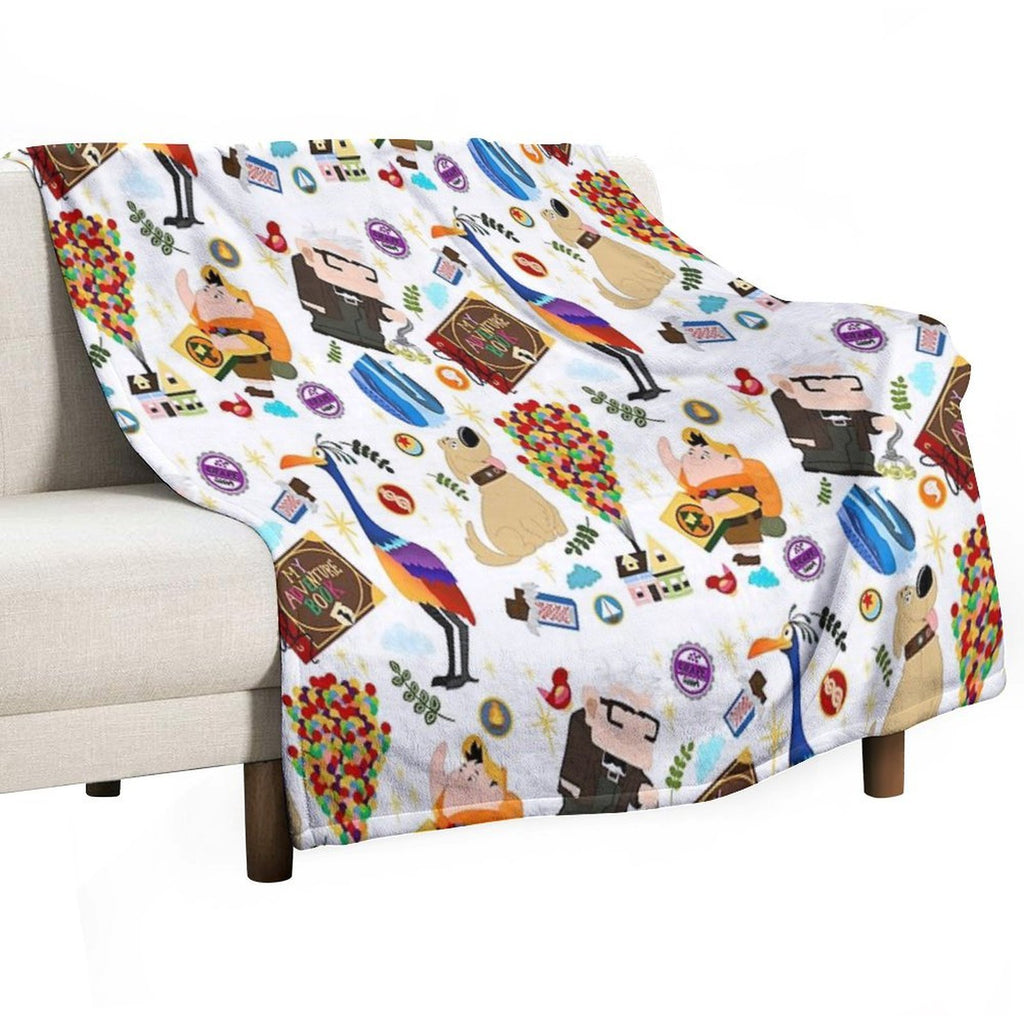 Adventure Is Out There! All-season Throw Blanket
